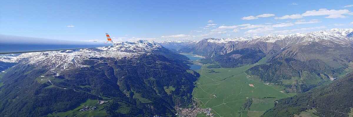 Flugwegposition um 15:19:15: Aufgenommen in der Nähe von 39024 Mals, Südtirol, Italien in 2711 Meter